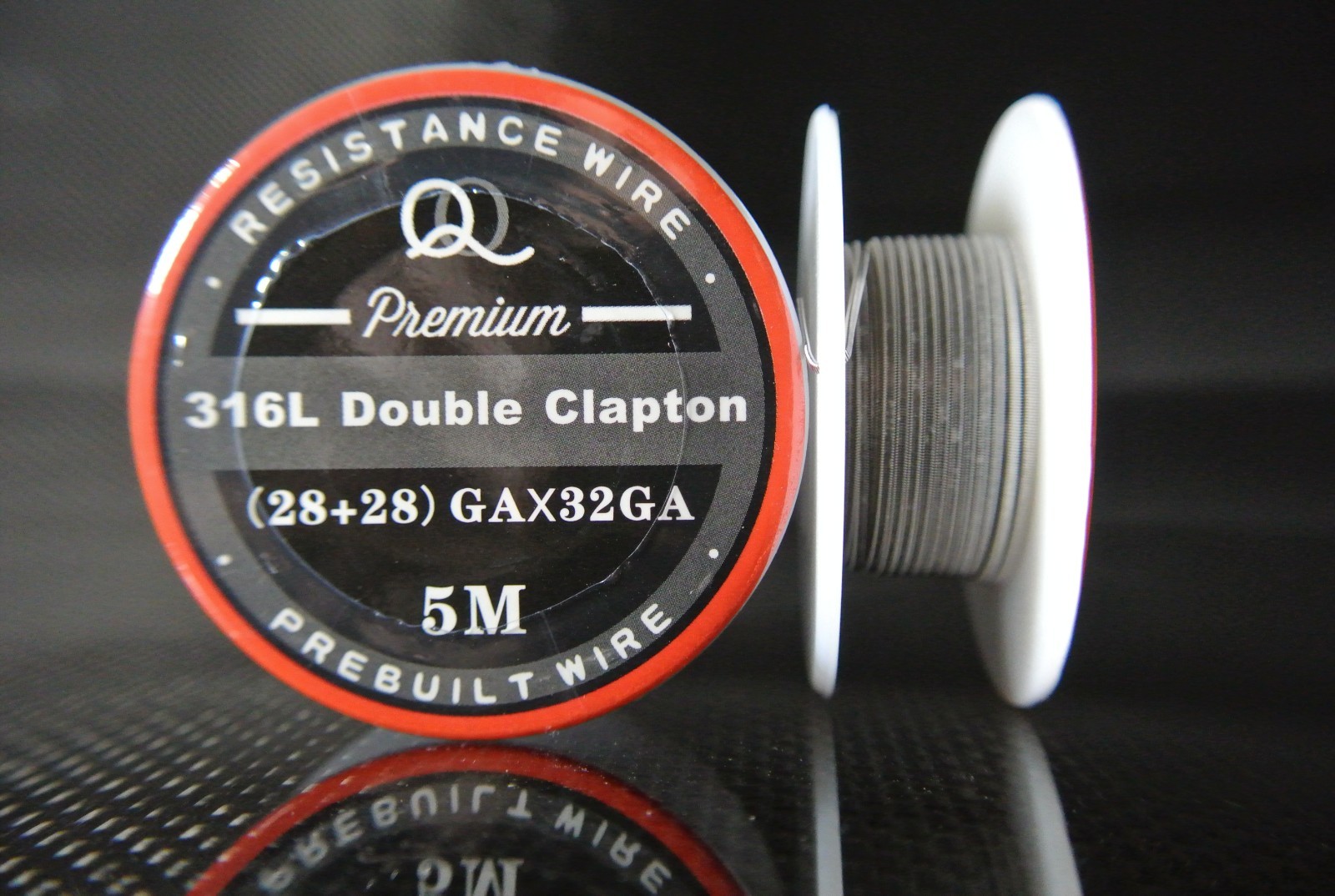 Premium Resistance Wire 316L Stainless Steel Double Clapton Style 15ft (5m)