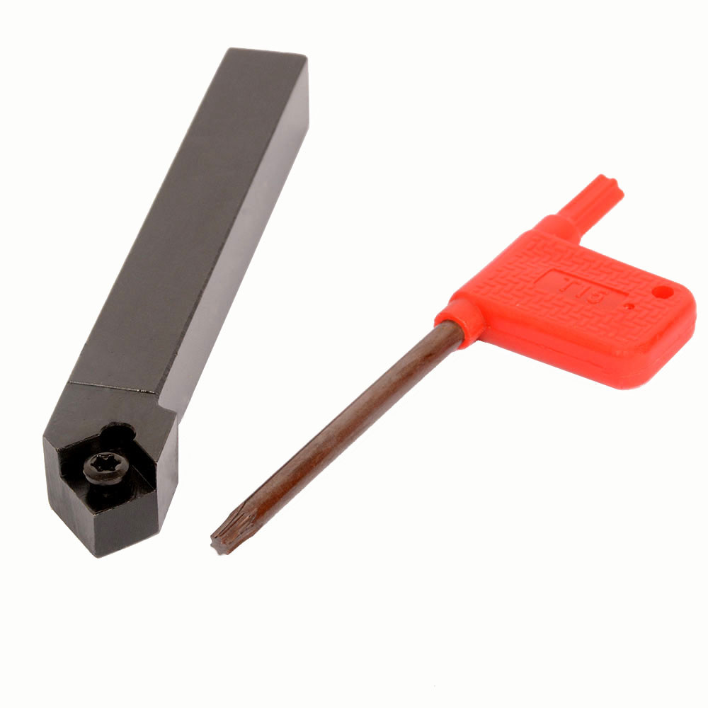 12mm Shank Right 45° Chamfering tool holder for lathe + SCMT09T3 Carbide Inserts