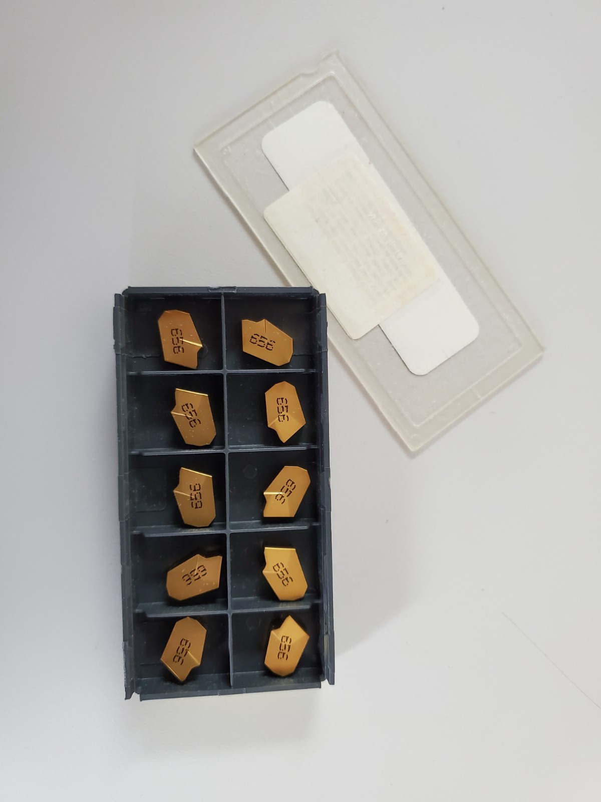 10PCS {1/PACK} ISCAR GTR 5-4D IC656 CARBIDE INSERTS