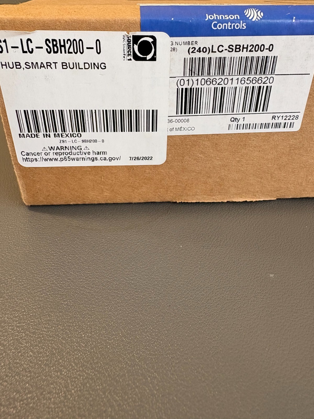 Johnson Controls LC-SBH200-0