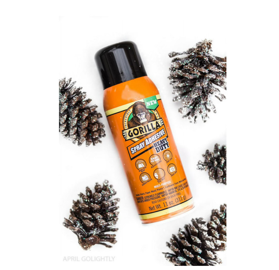 Gorilla Clear Spray Adhesive, 11 Ounce Can, New Condition