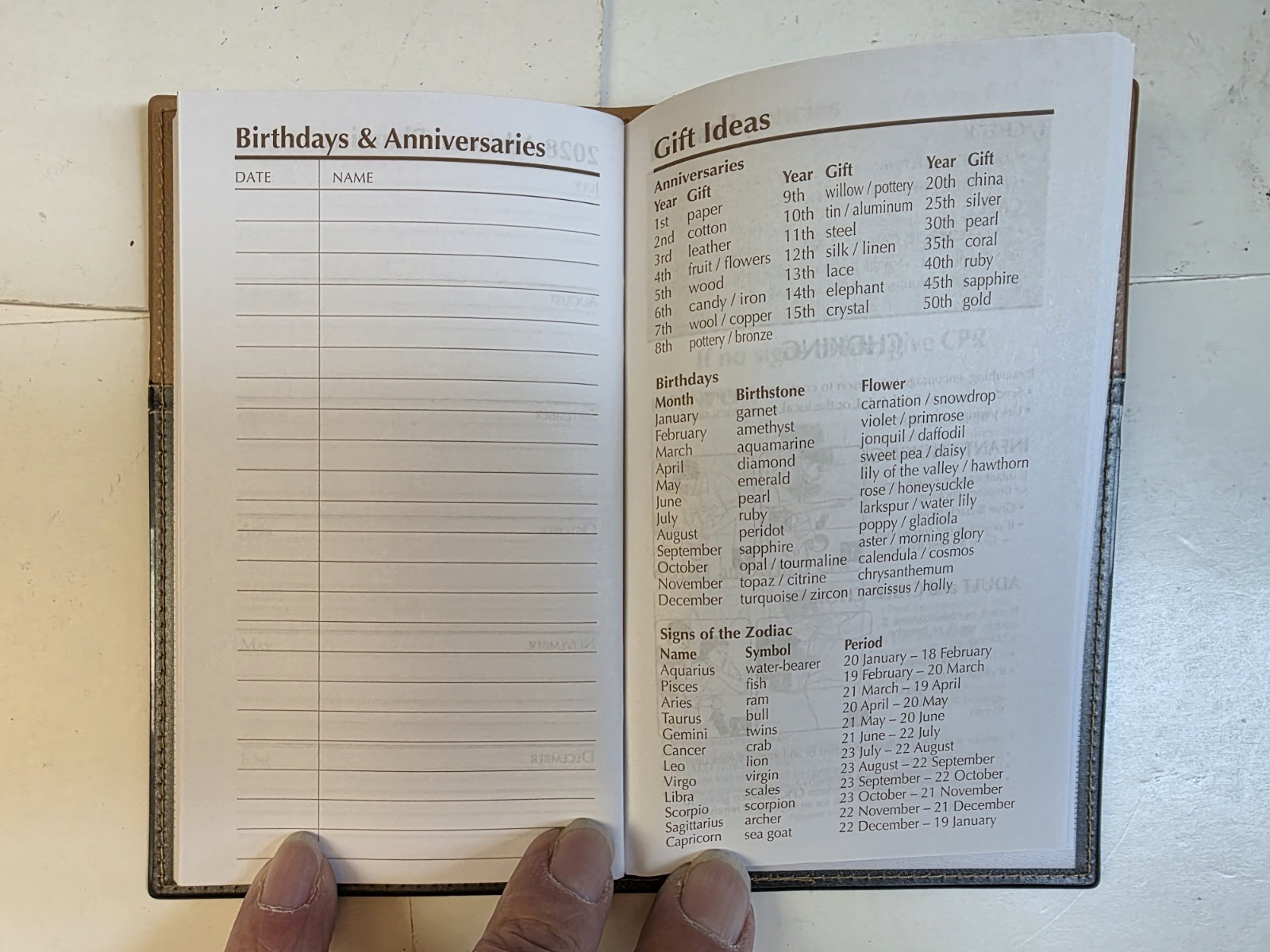 2027 Pocket Pal Calendar Personal Planner and Diary — Brand New In Stock Now