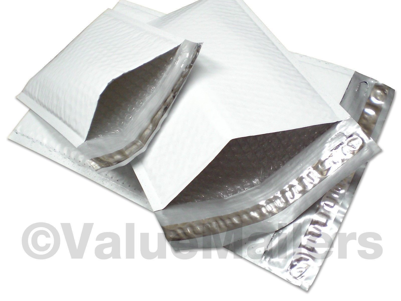 Poly #1 7.25″x12″ AJVM Bubble Mailers Padded Envelopes Bags Recycle 100 to 2000