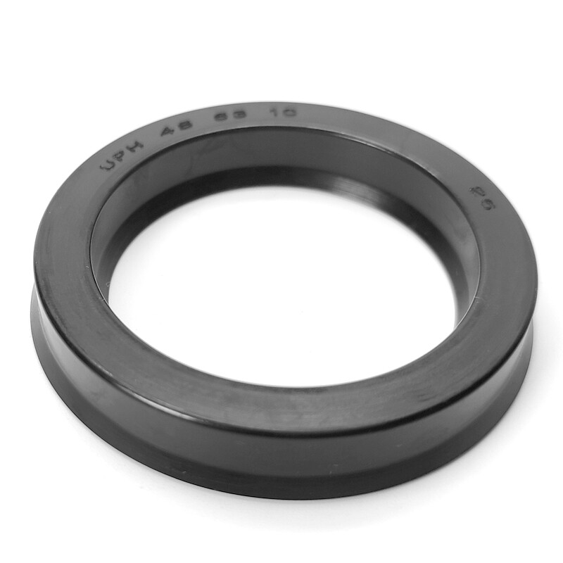 UHS/UN NBR U-Cup Hydraulic Oil Seal, Cylinder/Piston Rod Shaft, ID 6.3-210mm