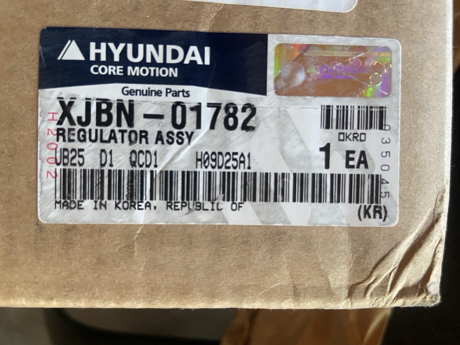 Kawasaki K3V180DTP Hydraulic Pump Regulator with Hardware New