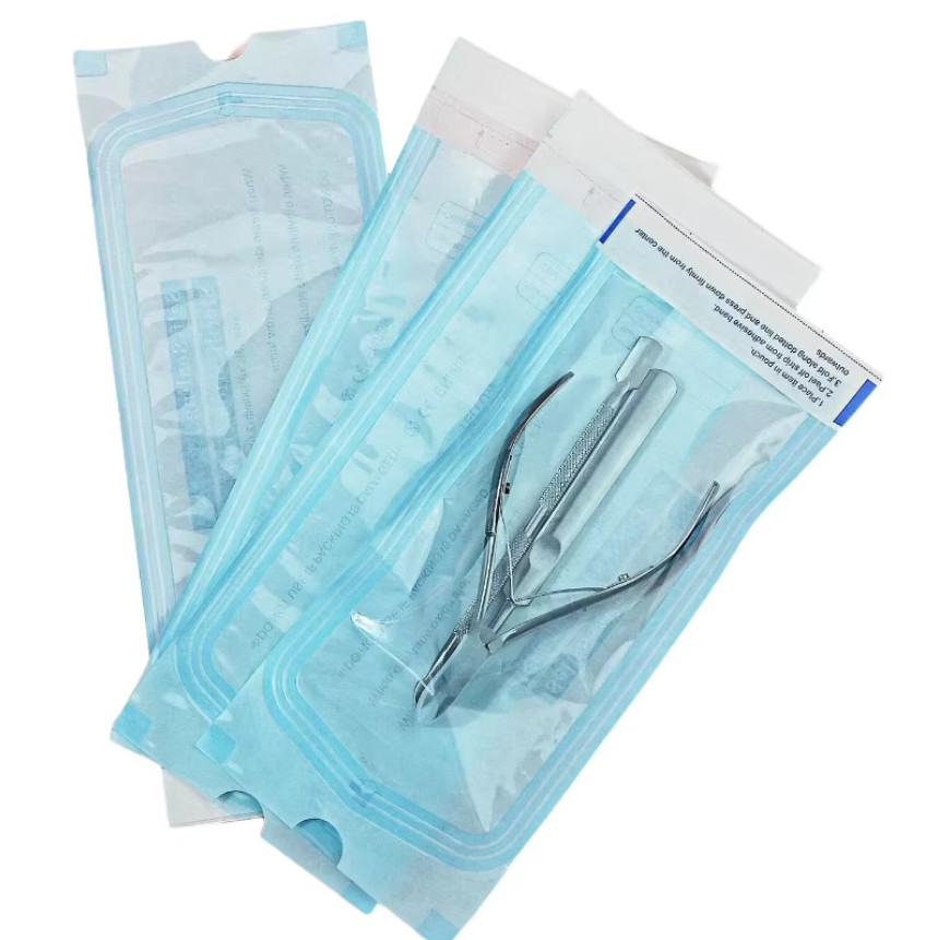 200*Self Sterilization Pouches Disposable Pouch Sterilizer Bags Self-sealing Bag