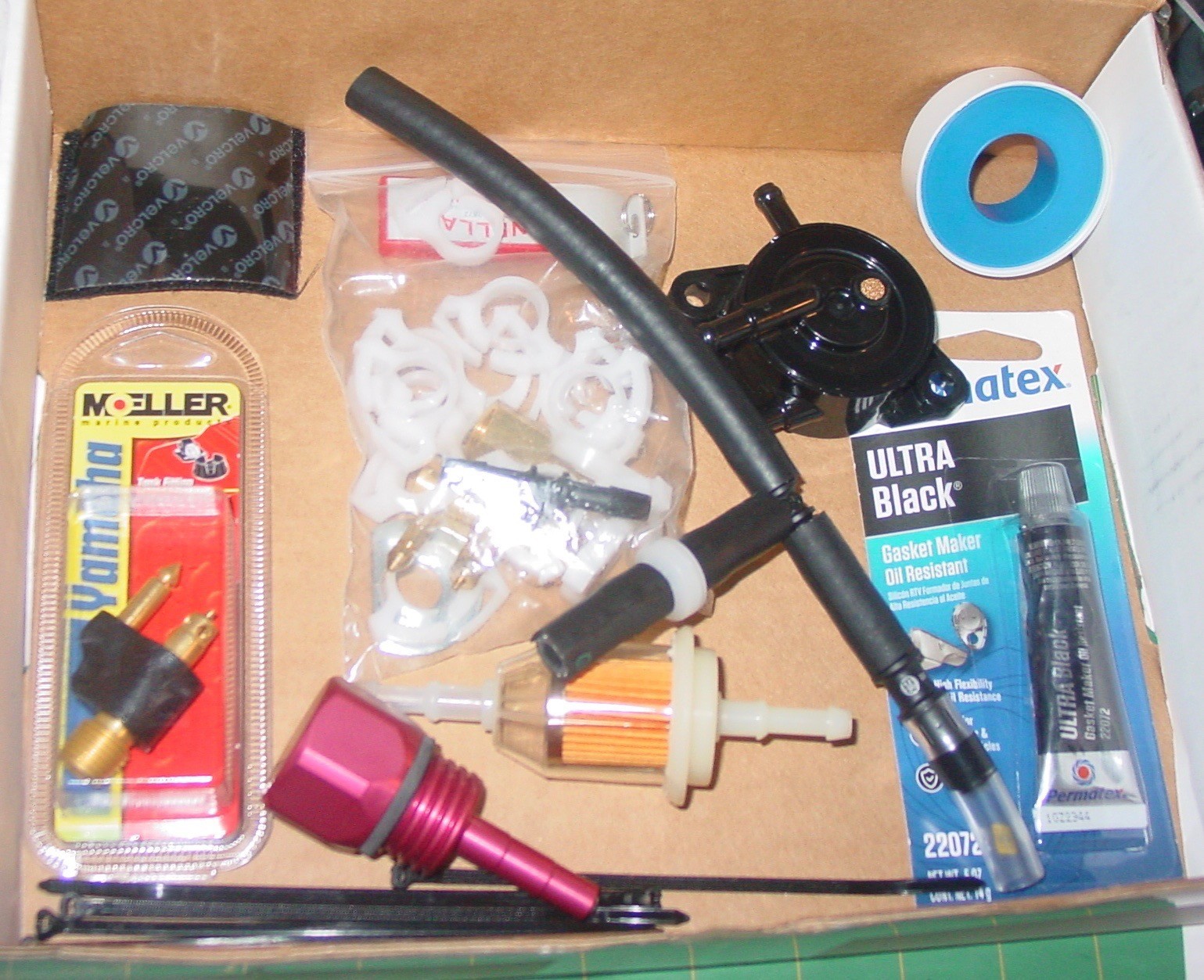 Generator Predator 9500 Extended Run Time Remote Aux Fuel Line Kit 459cc Engine