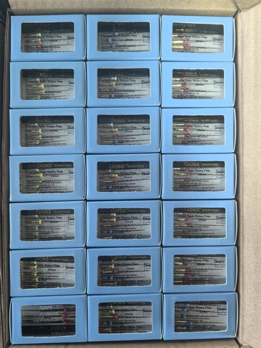 Dentsply Protaper Gold Rotary Files Tulsa Assorted Endodontics 21mm/25mm/31mm