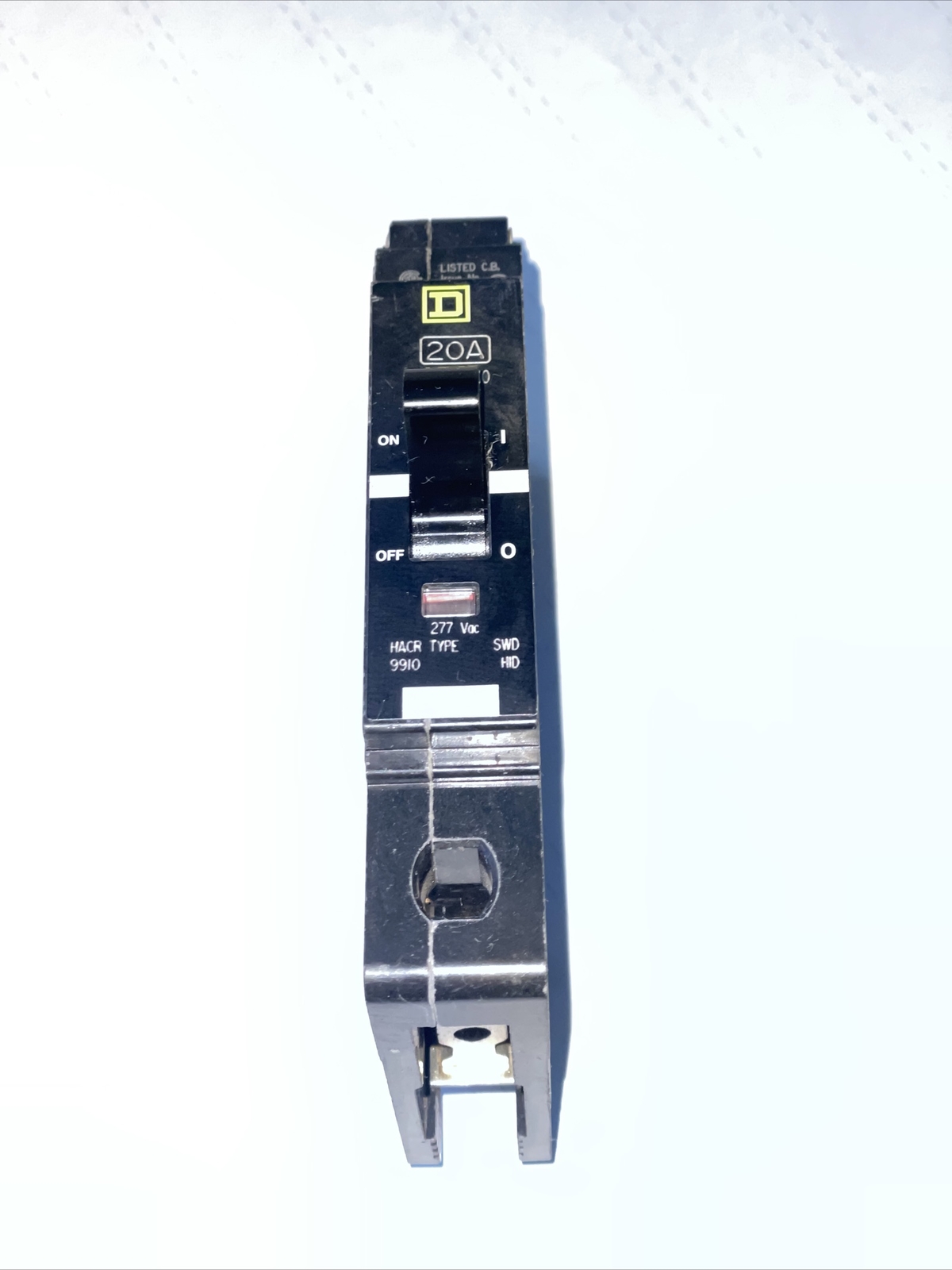 Square D EGB14020 20A, 1P, 277V Bolt-on Circuit Breaker 35kA@277V