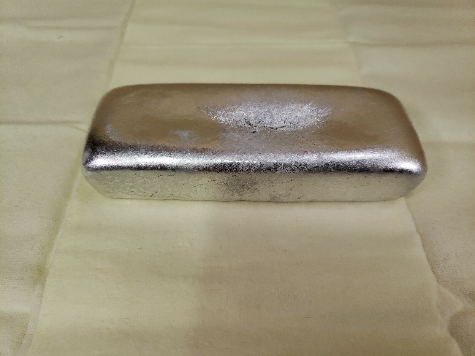 1 lb 3000 Series Hand Poured Pure Aluminum (Al) Ingot
