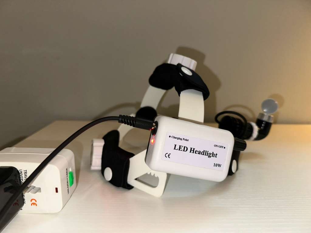 Wireless LED Surgical Headlight 10W Rechargeable Dental Medical Head Lamp USA