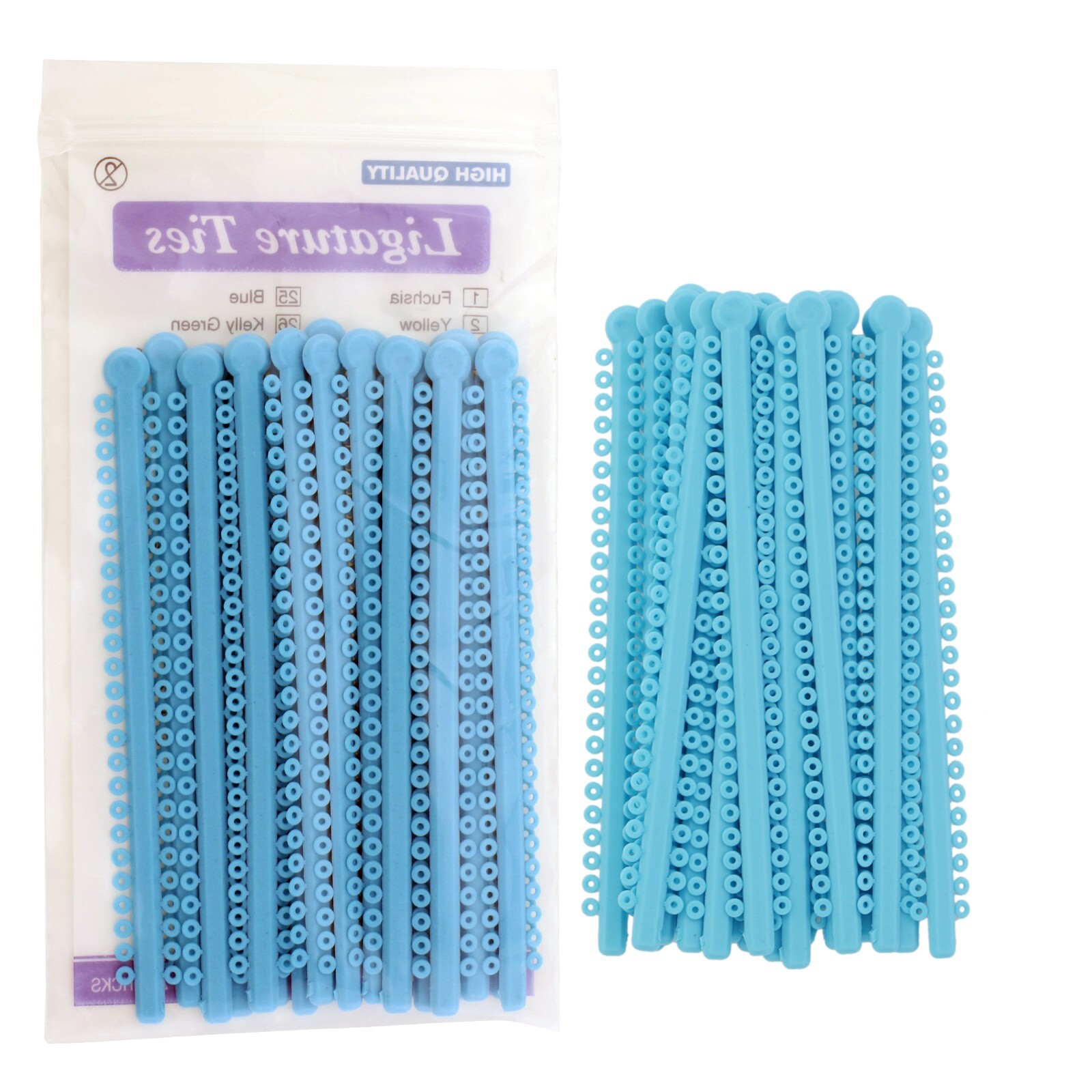 1000 Orthodontic Ligature Ties Elastic Rubber Band Ligadura Ortodoncia Bracket
