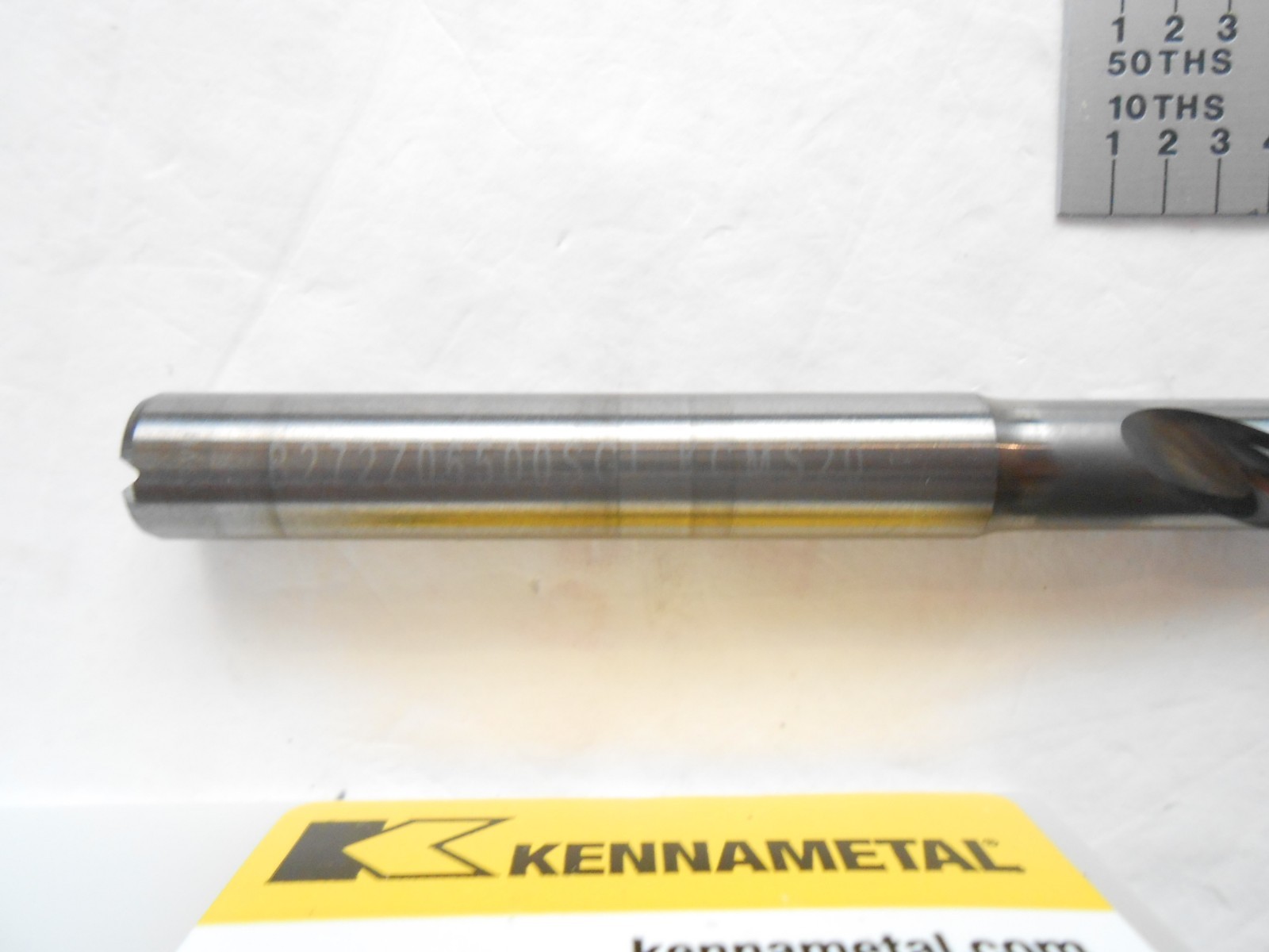 NEW KENNAMETAL 20XD 6.5MM CUT DIA X 152MM FL X 197MM OAL CARBIDE COOL THRU DRILL