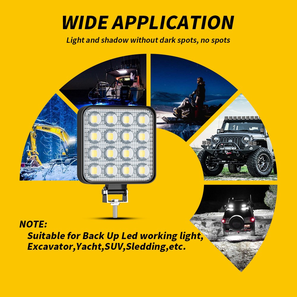 LED Head Light fit Forklift Toyota Clark Hyster Komatsu TCM Yale LED Work Light