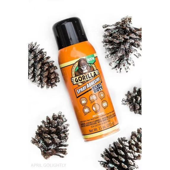 Gorilla Clear Spray Adhesive, 11 Ounce Can, New Condition