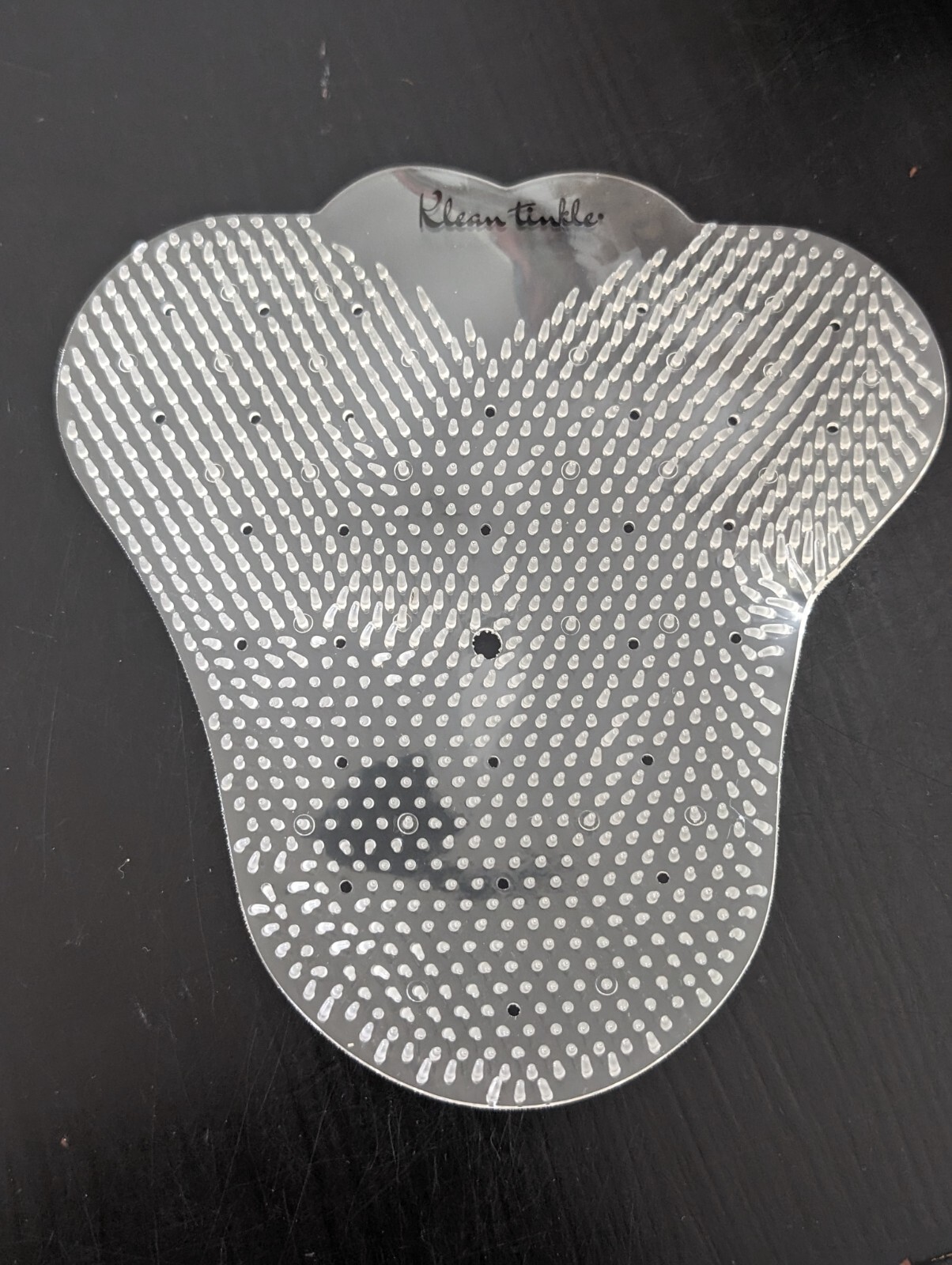 Pack of 3 Clear Triangle Restroom Urinal Mats 6.4″ Unscented Anti-Splash Screens
