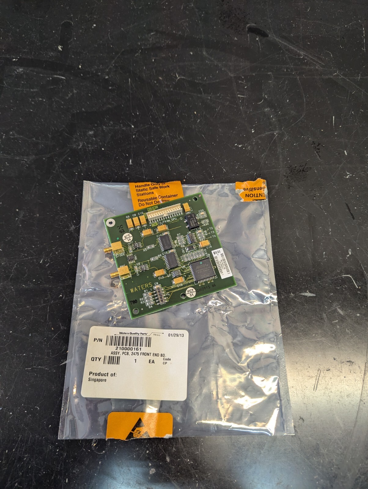 Waters 2475 Front End BD PCB Board 210000161 Wavelength Fluorescence Detector