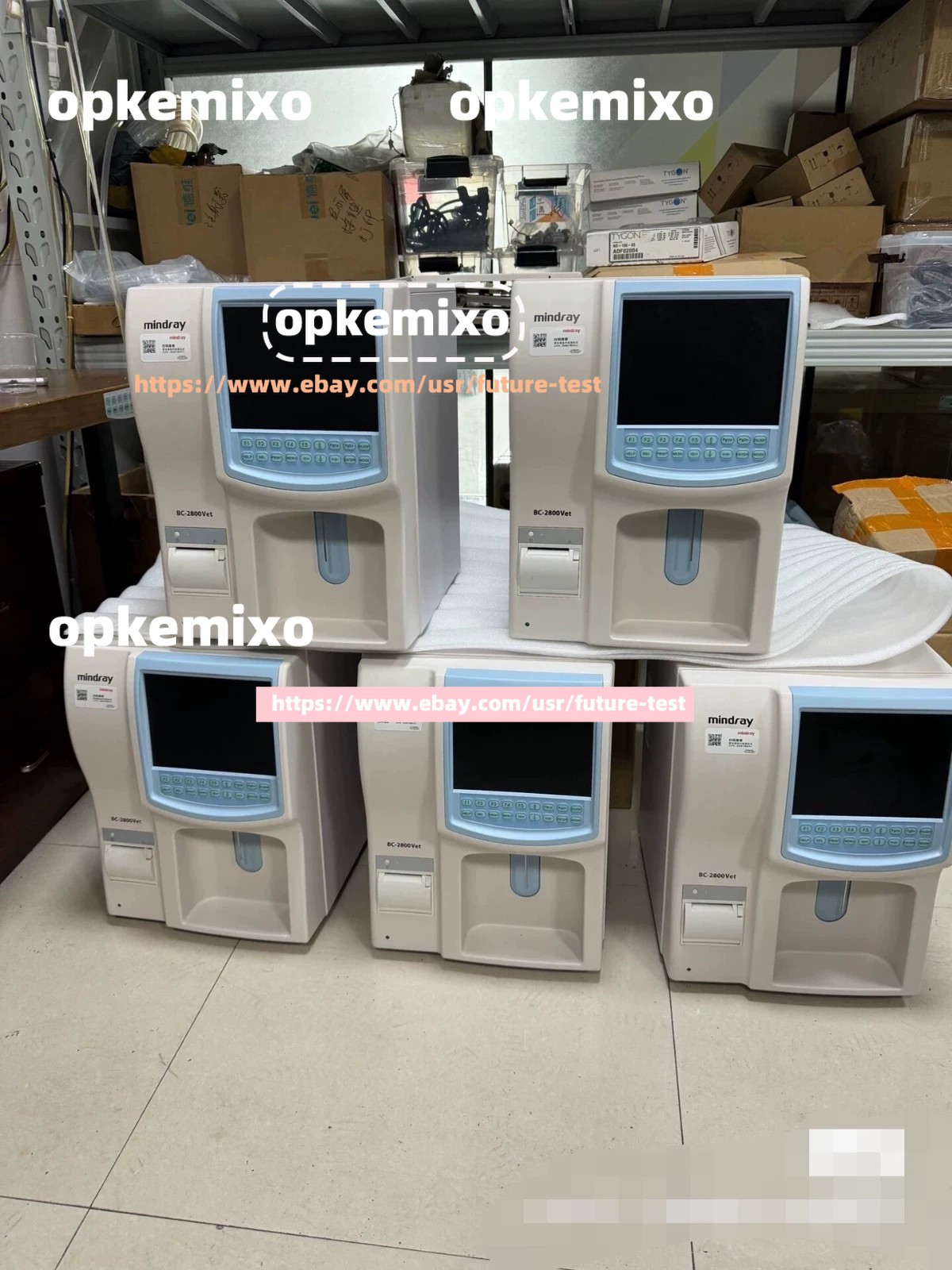 1PC Used Mindray BC-2800Vet express With warranty