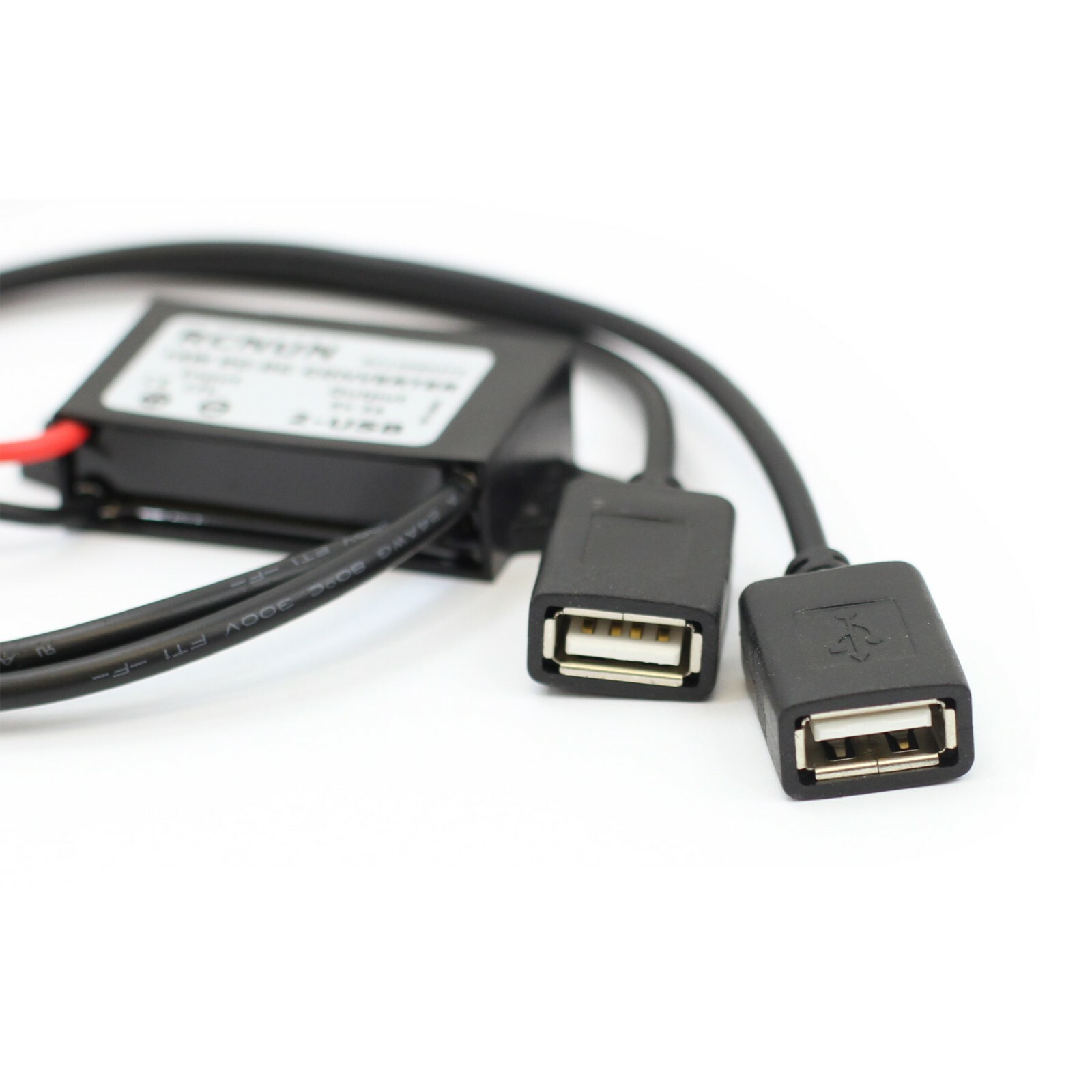 US DC-DC 12V to USB 5V 3A Converter Regulator Step Down for Car GPS Smartphone