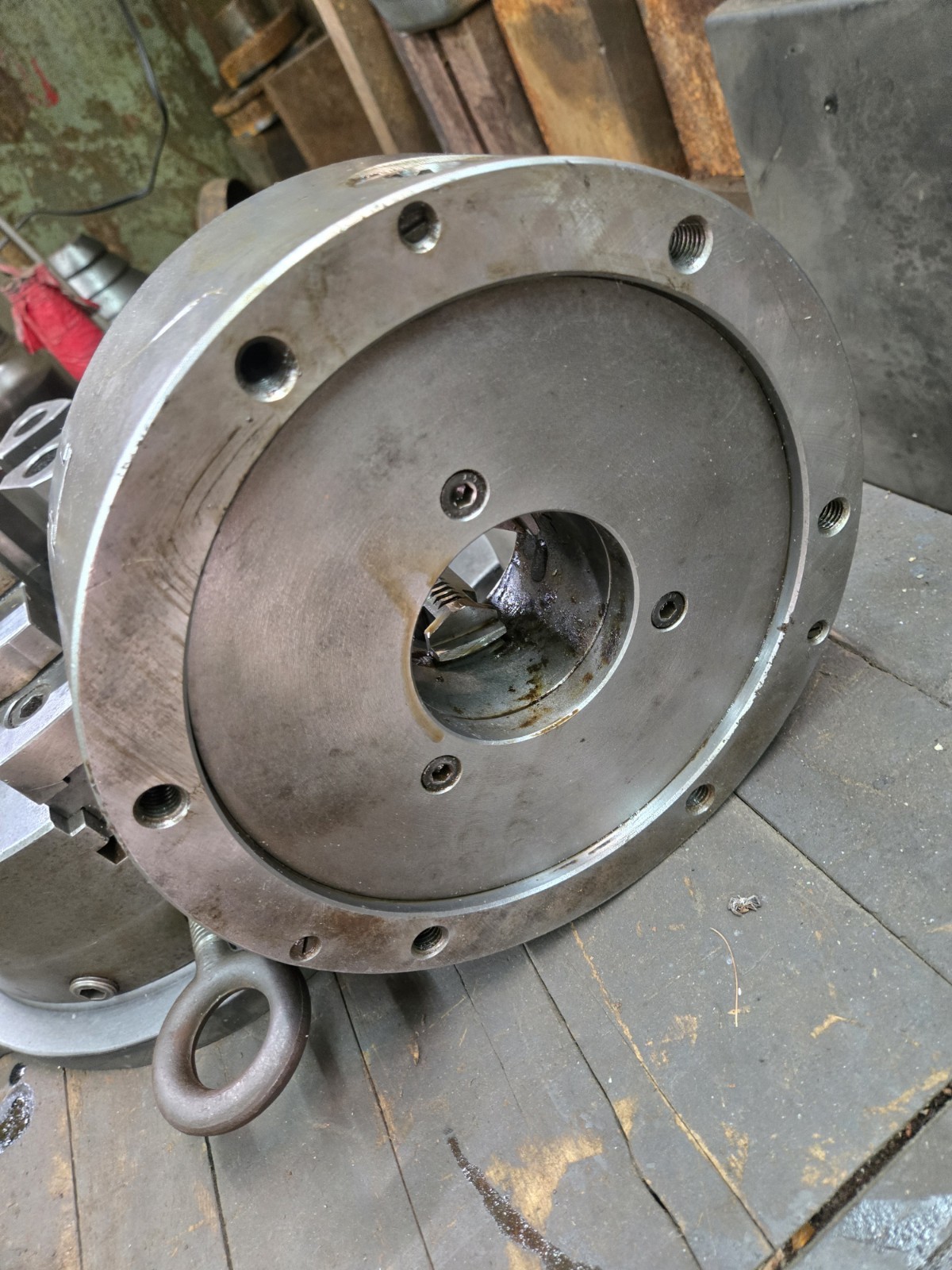 Bison 10″ 3 Jaw Lathe Chuck 3132