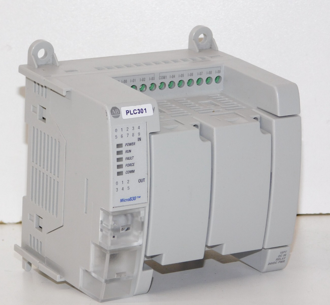 Allen Bradley 2080-LC30-16QWB Micro830 Controller I/O Module Rockwell Automation