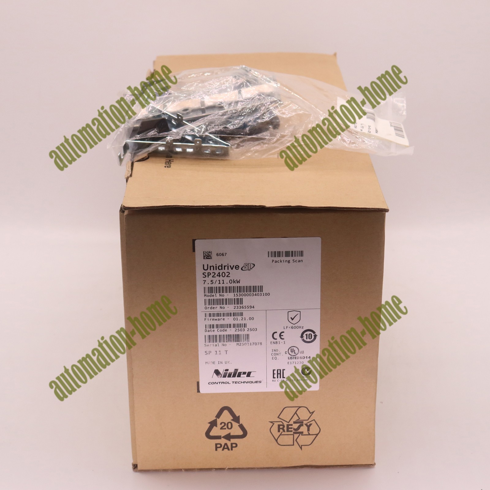 1PC NEW Emerson Nidec Inverter SP2402 free shipping#XR