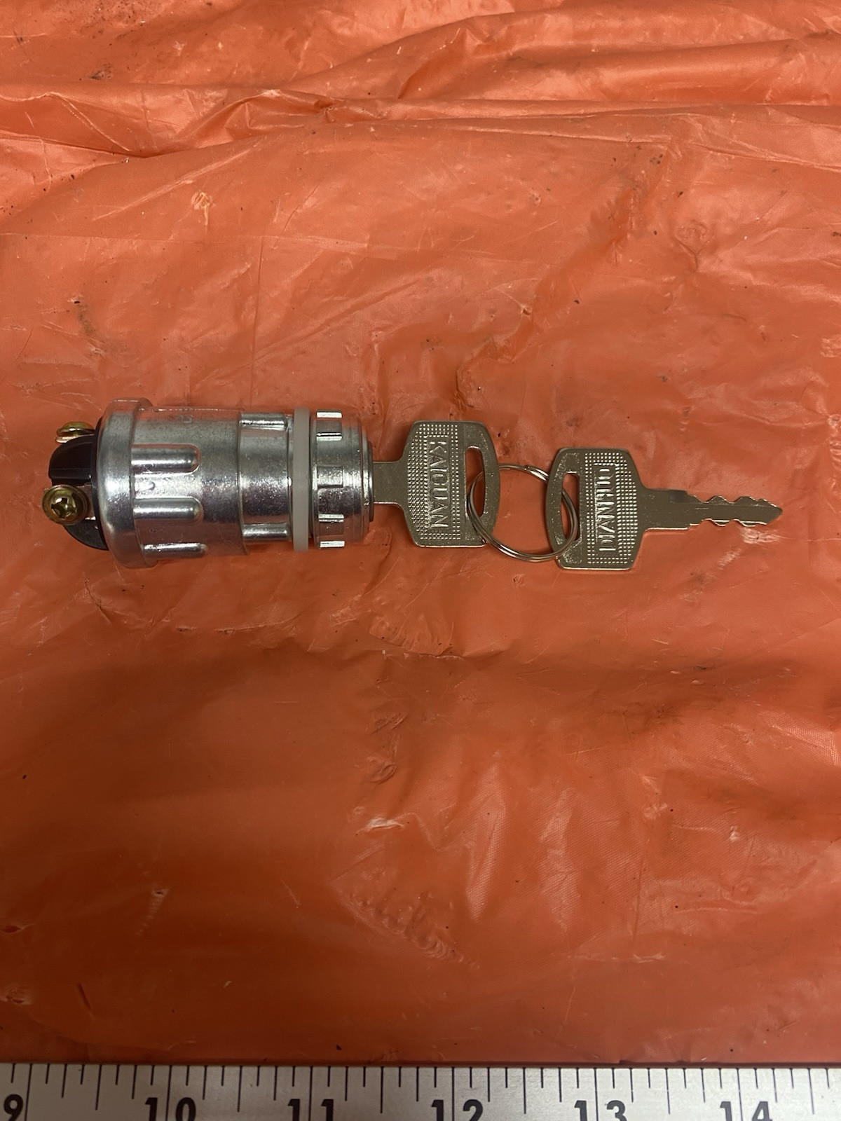 Chinese Walk Behind Skidsteer Igition Switch