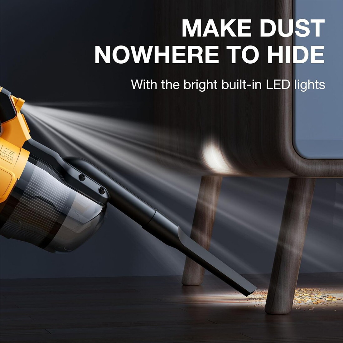 Cordless Vacuum For DeWalt 20V Battery, 5 in 1 Handheld Electric Vacuum Cleaner