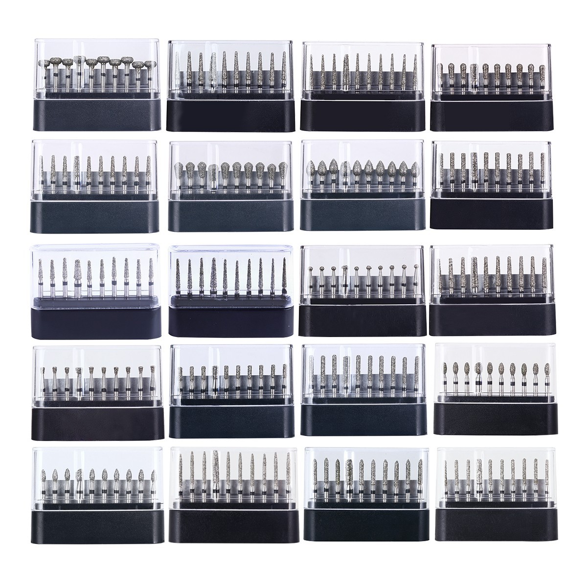 Dental FG Diamond Burs Composite/Polishing For High Speed Handpiece AZDENT