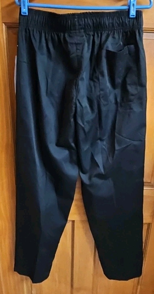 Chef Works – NBBP-000-M – Essential Baggy Chef Pants – Black – Size M
