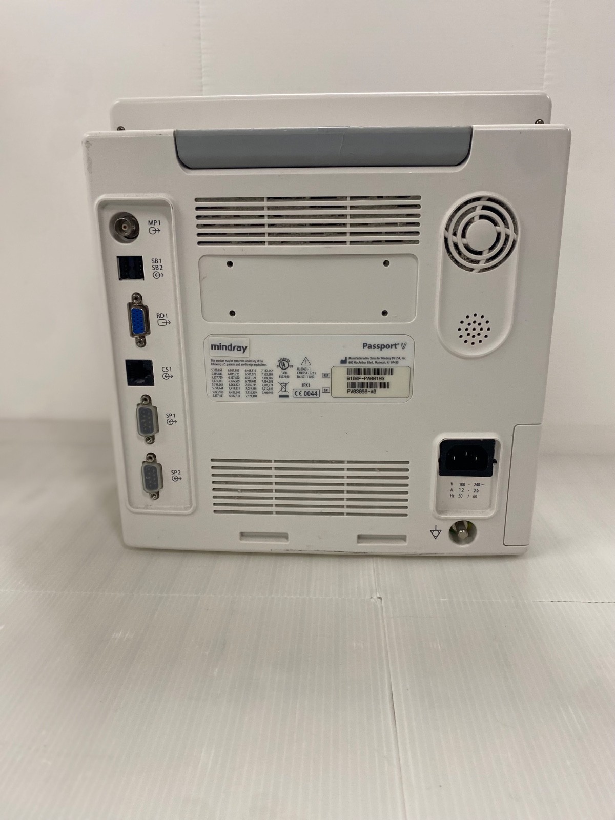 MINDRAY Datascope Passport V Patient Monitor Screen Damage Powers on