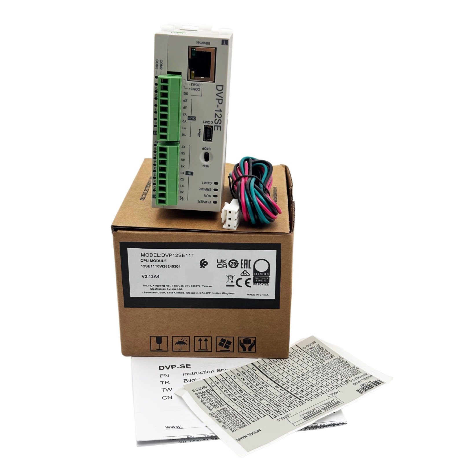 New Original DELTA DVP12SE11T DVP-12SE11T Programmable controller Module