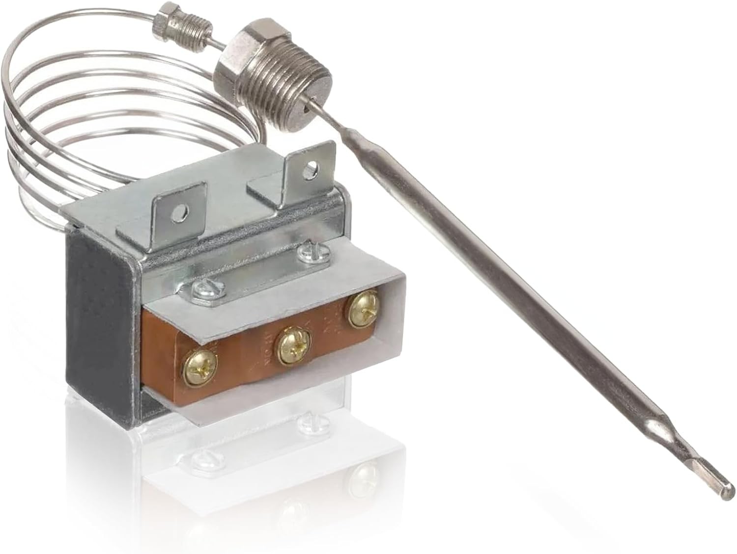 High Limit Thermostat Fryer Switch 450F 3/8 MPT For Gas Deep Fryer Parts