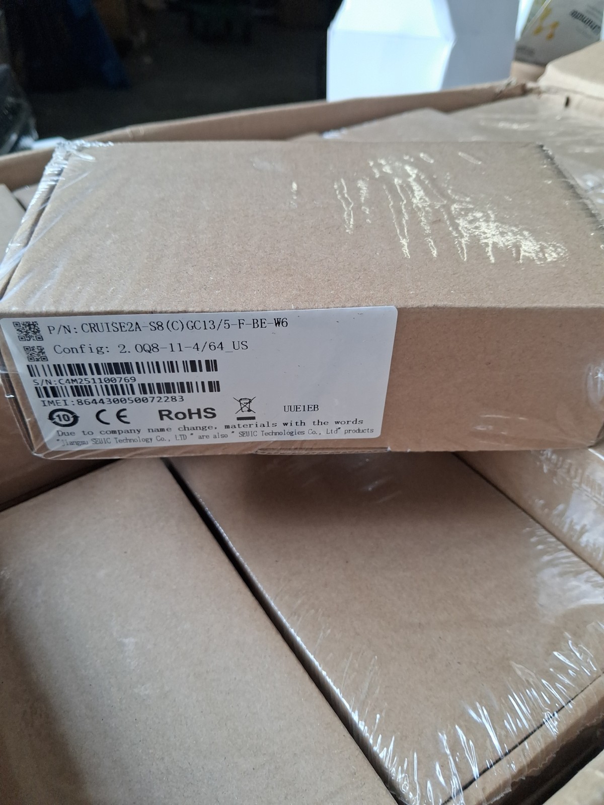 SEUIC CRUISE2 Rugged Android Barcode Scanner, Mobile Computer P/N Cruise2A-S8