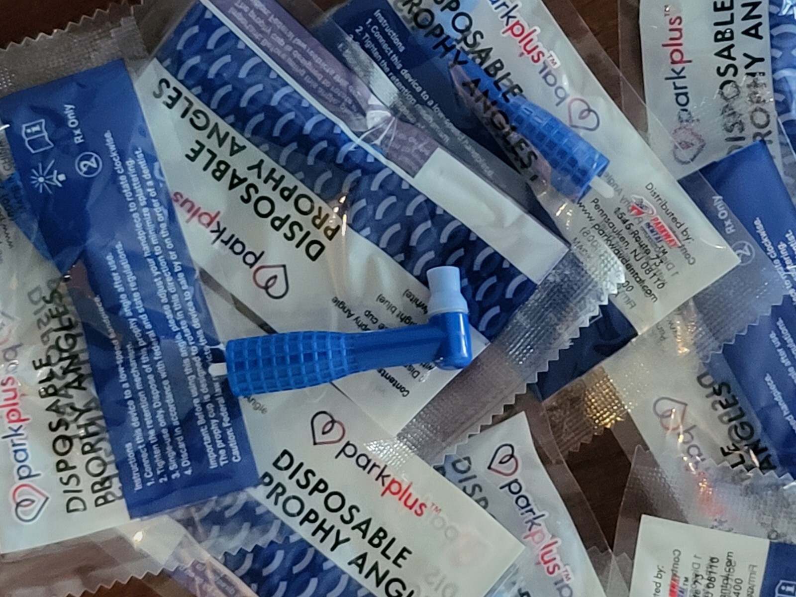 PREMIUM Dental Disposable Prophy Angles Soft or Firm Cup Latex-Free 90 Degree