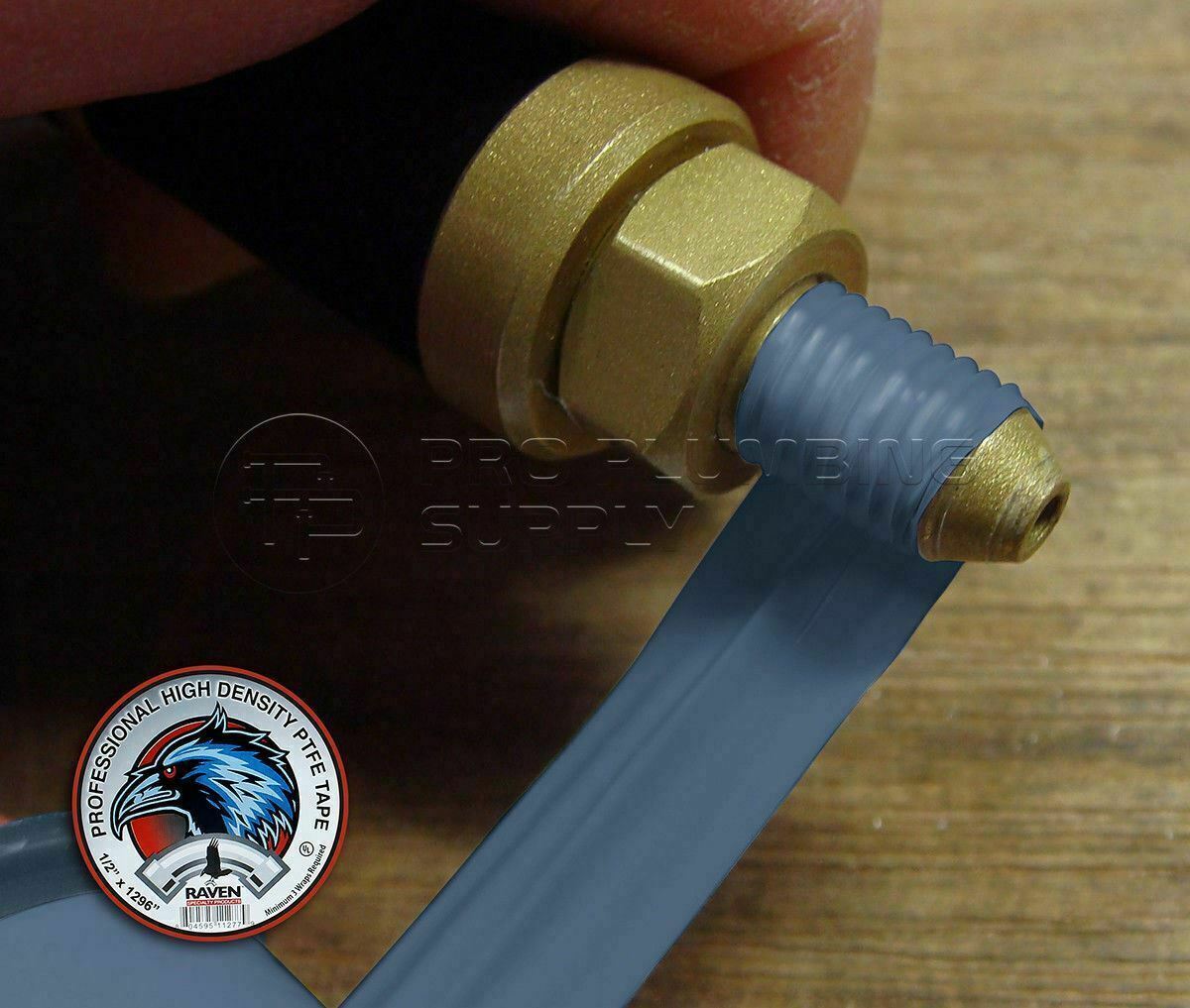 1/2 x 1296″in Gray PTFE Pipe FittingThread Seal Teflon Tape For Plumbing Water