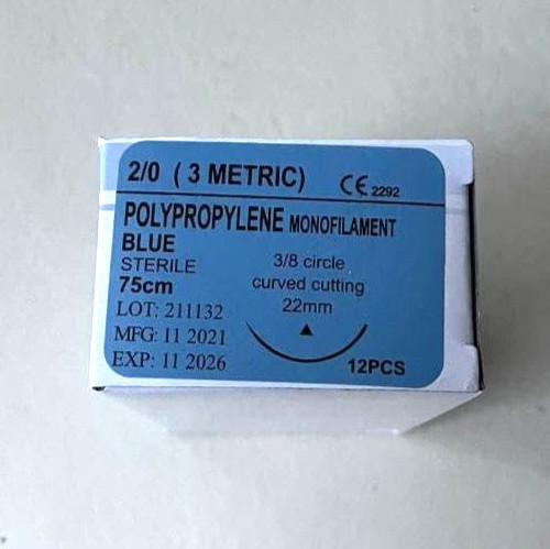 12x Surgical Suture Kit Skin Suture Kit Needle Thread Combination