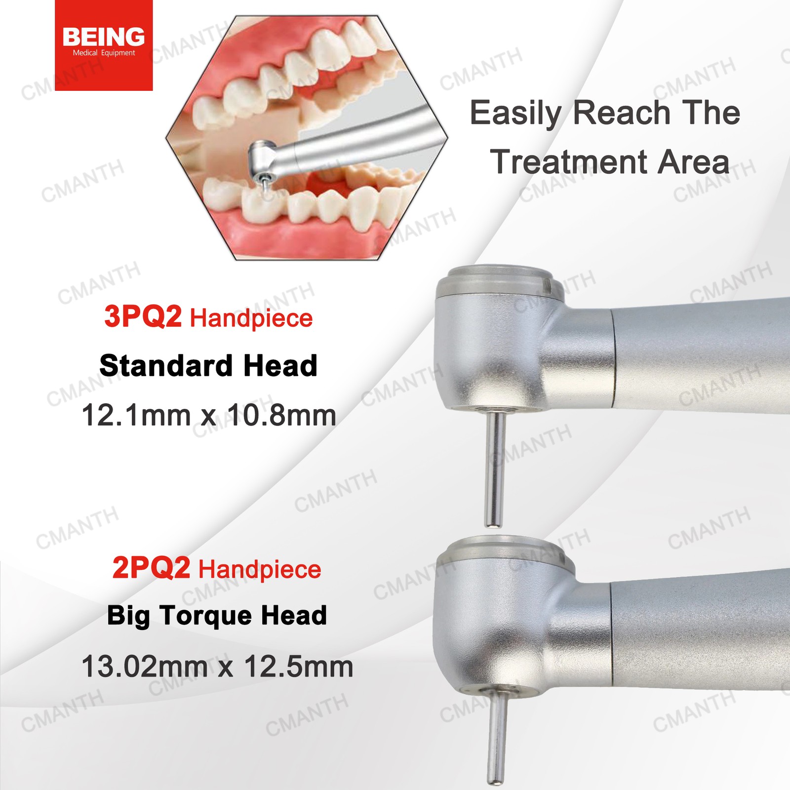 US BEING Dental Handpiece High Speed Turbine For KaVo MULTIflex Coupler 4 Hole