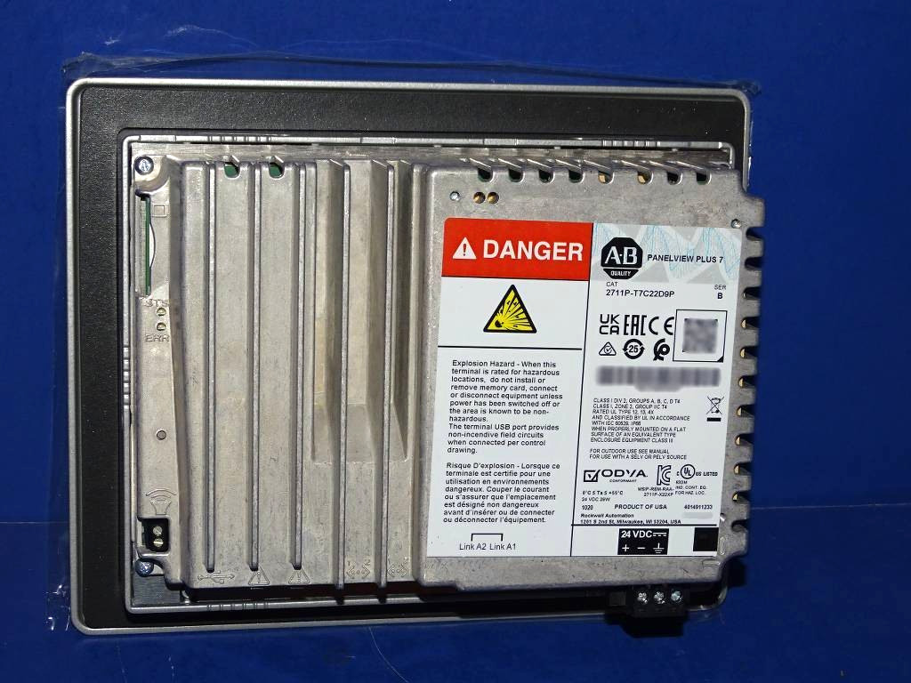 2025 Allen Bradley 2711P-T7C22D9P Series B PanelView Plus 7 0 Min. Run-Time