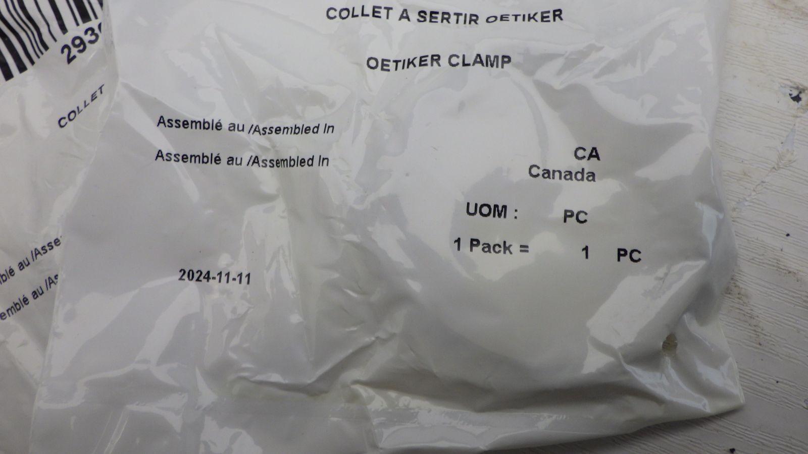 Can-Am BRP 293650138 OEM Oetiker Ear Hose Clamp New