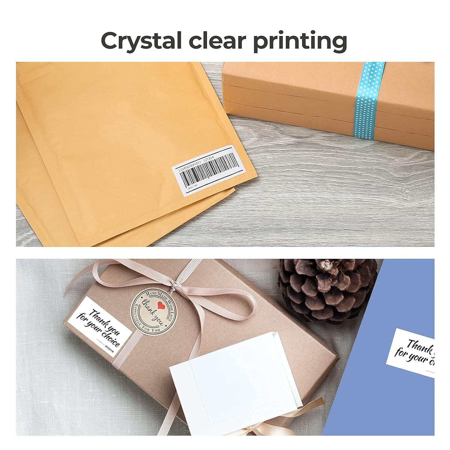 2×1 2×2 4×6 3×1 3×2 4×3 2.25×1.25 4×2 2.625×1 Direct Thermal Shipping FBA Labels
