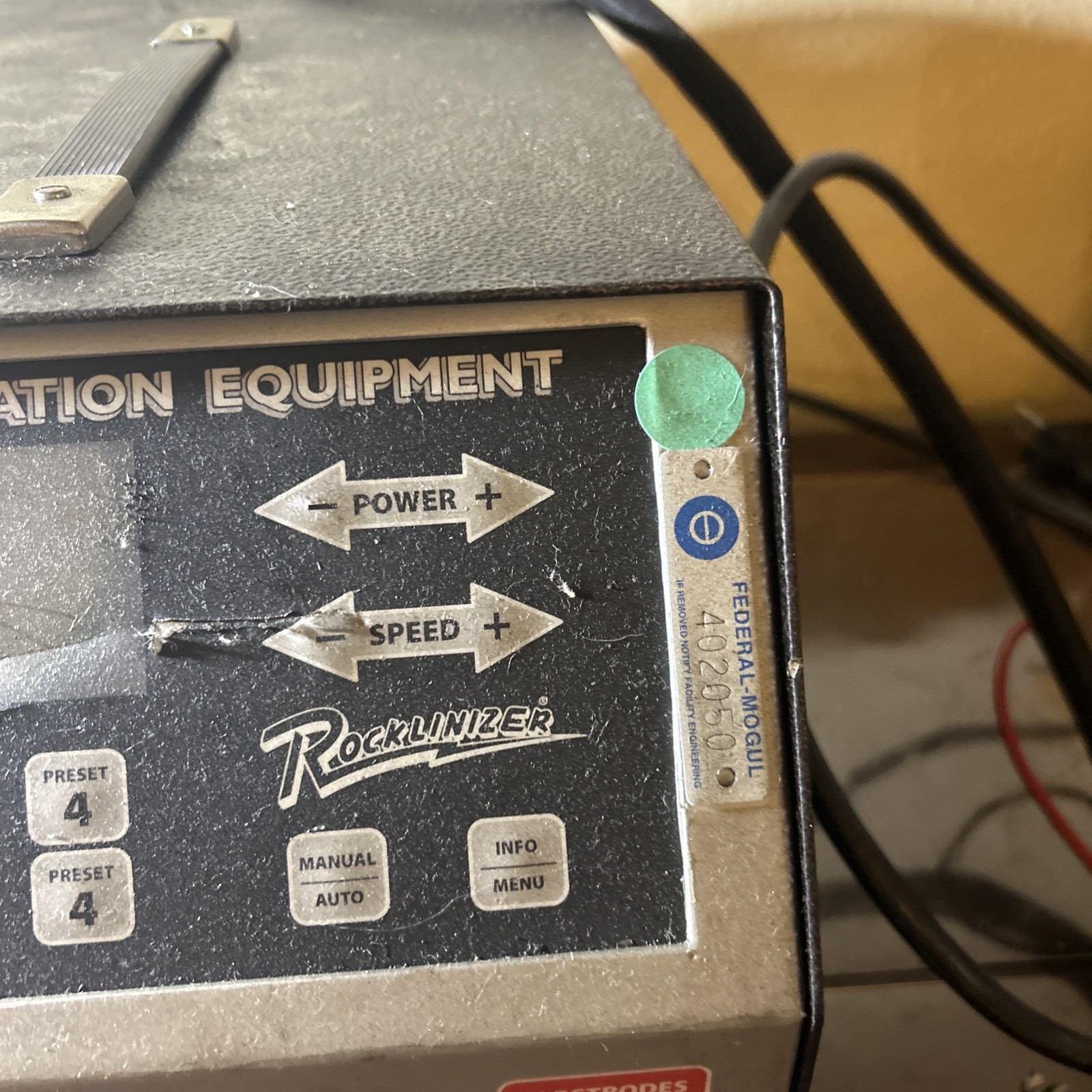 Working Rocklinizer 950 & 950-400 Carbide Applicator READ