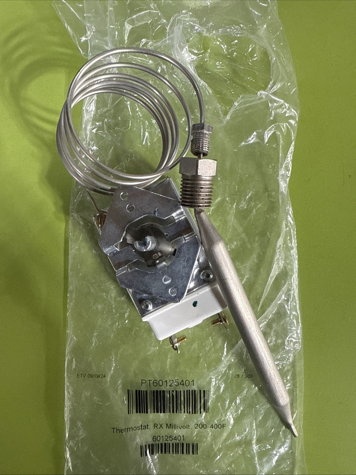 New Pitco OEM PT60125401 Deep Fryer Thermostat RX Mv 200-400F