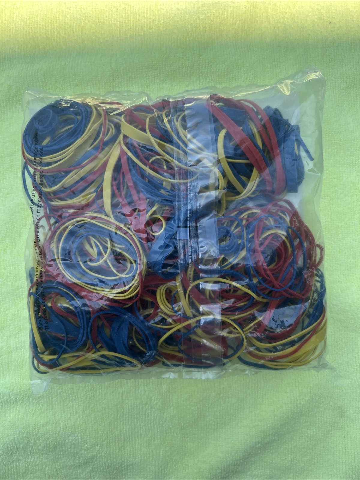 Rubber Bands Assorted Sizes 0.5 lb Bag – Strong Elastic Bands for Home, Office,