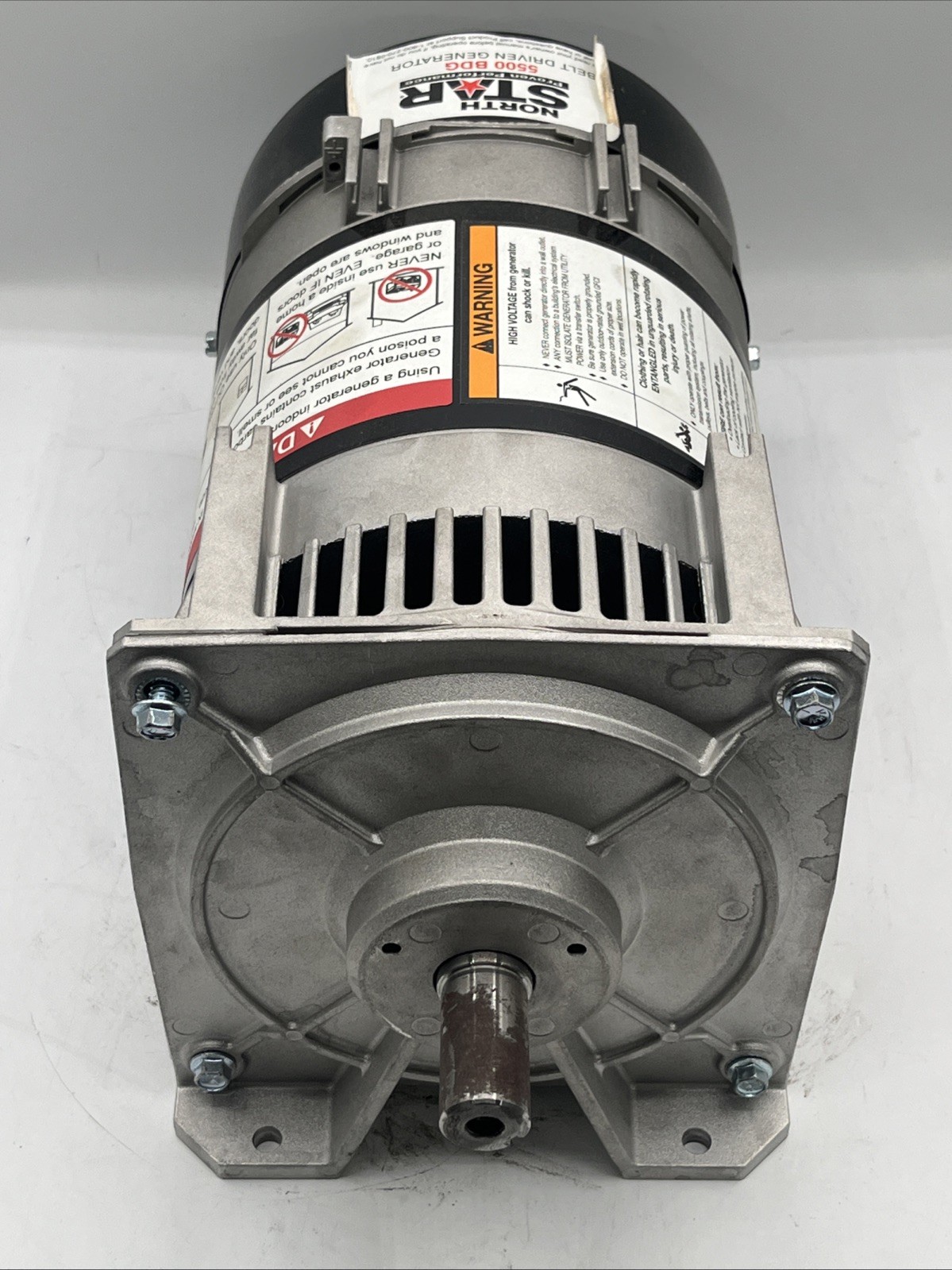NorthStar Belt Driven Generator Head, 5,500 Surge Watts, 5,000 Rated Watts, 11