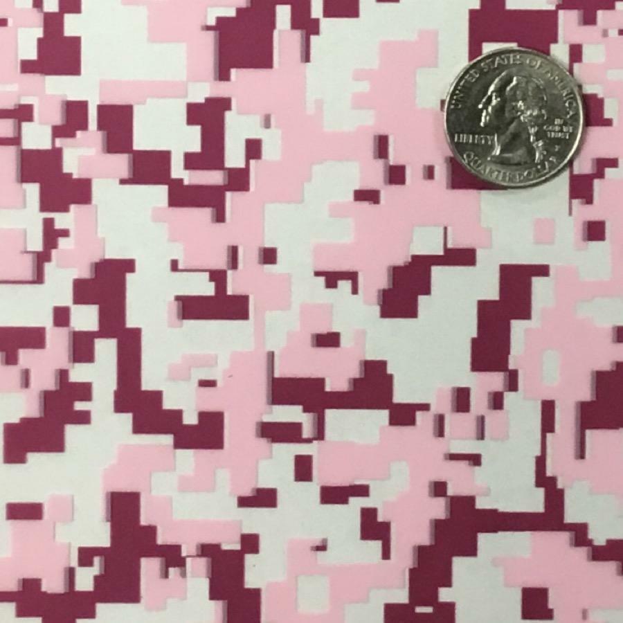 Hydrographic film Hot Pink Digital Camo hydro dipping 7′ x 20″ hydro dip