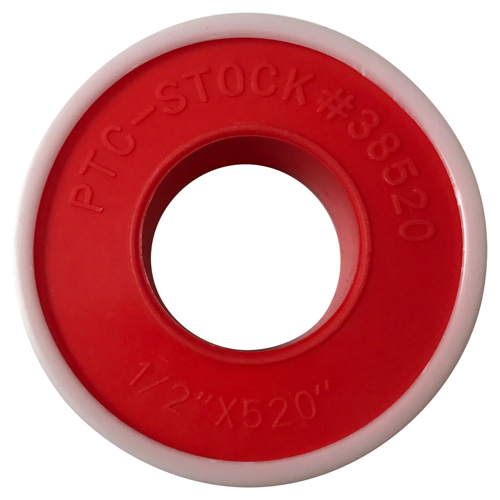 Pipe & Thread Sealant PTFE Teflon Tape 1/2″ x 520″ (44 FT) – 10 Rolls Per Sleeve