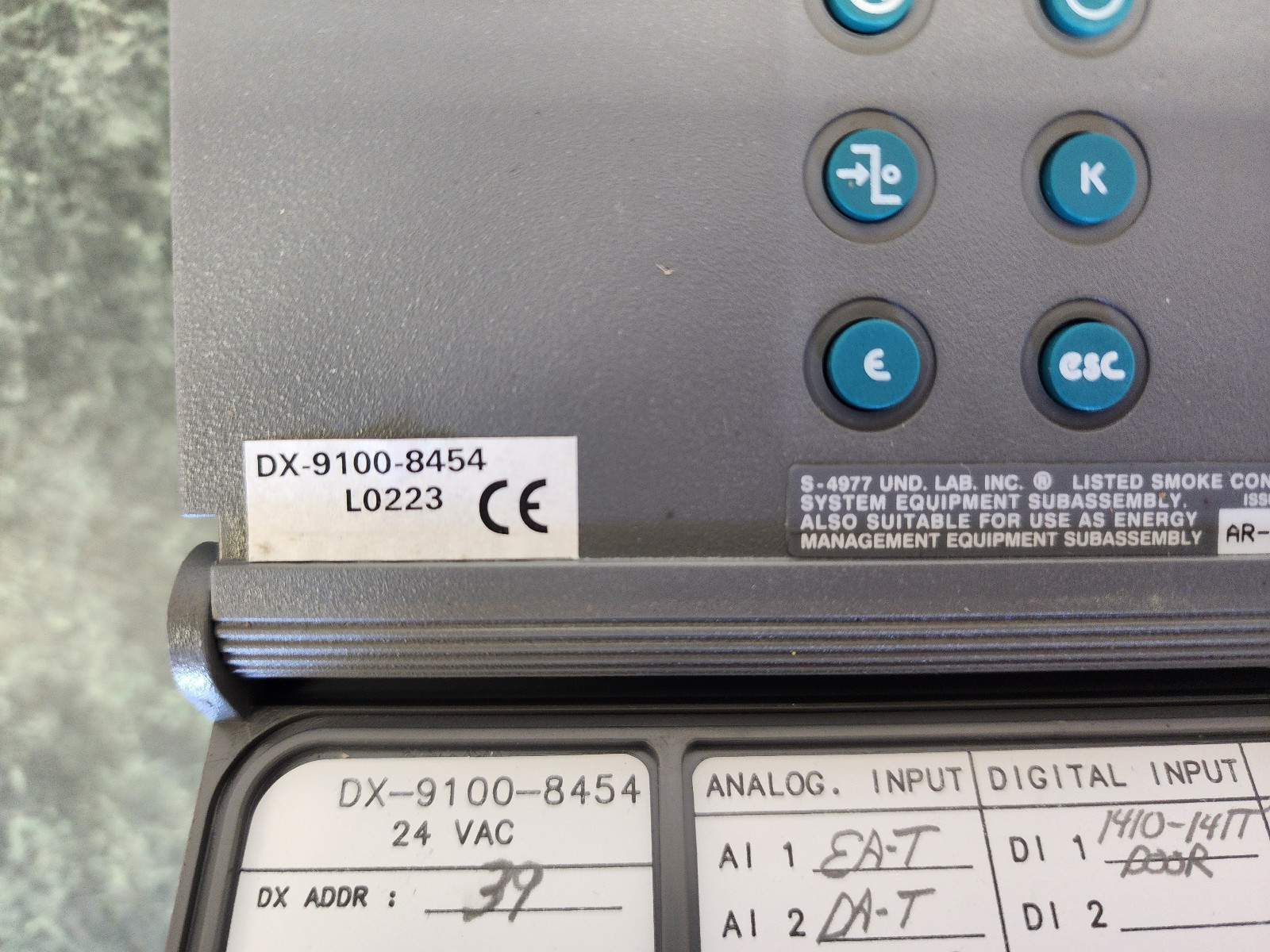 Johnson Controls DX-9100-8454 Metasys Controller – Used