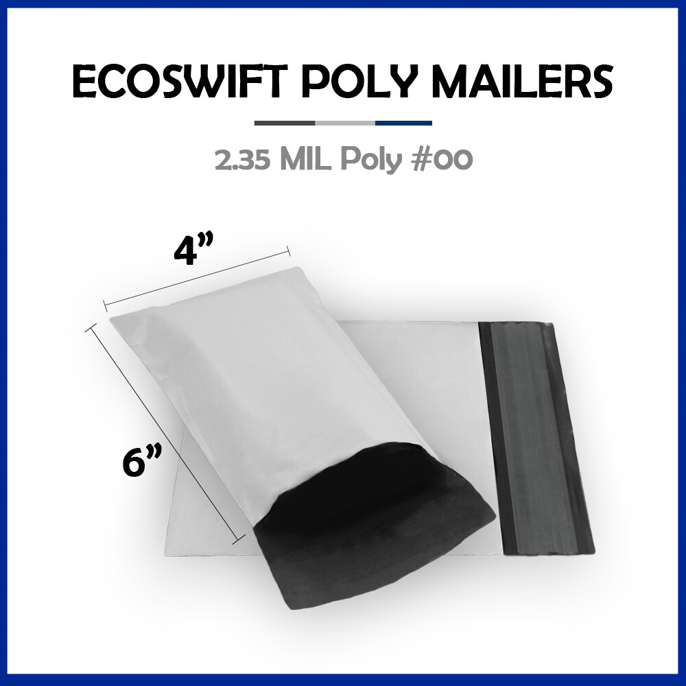 Poly Mailers 2.35MIL Shipping Envelope Mailing Bags Plastic Seal Choose Size