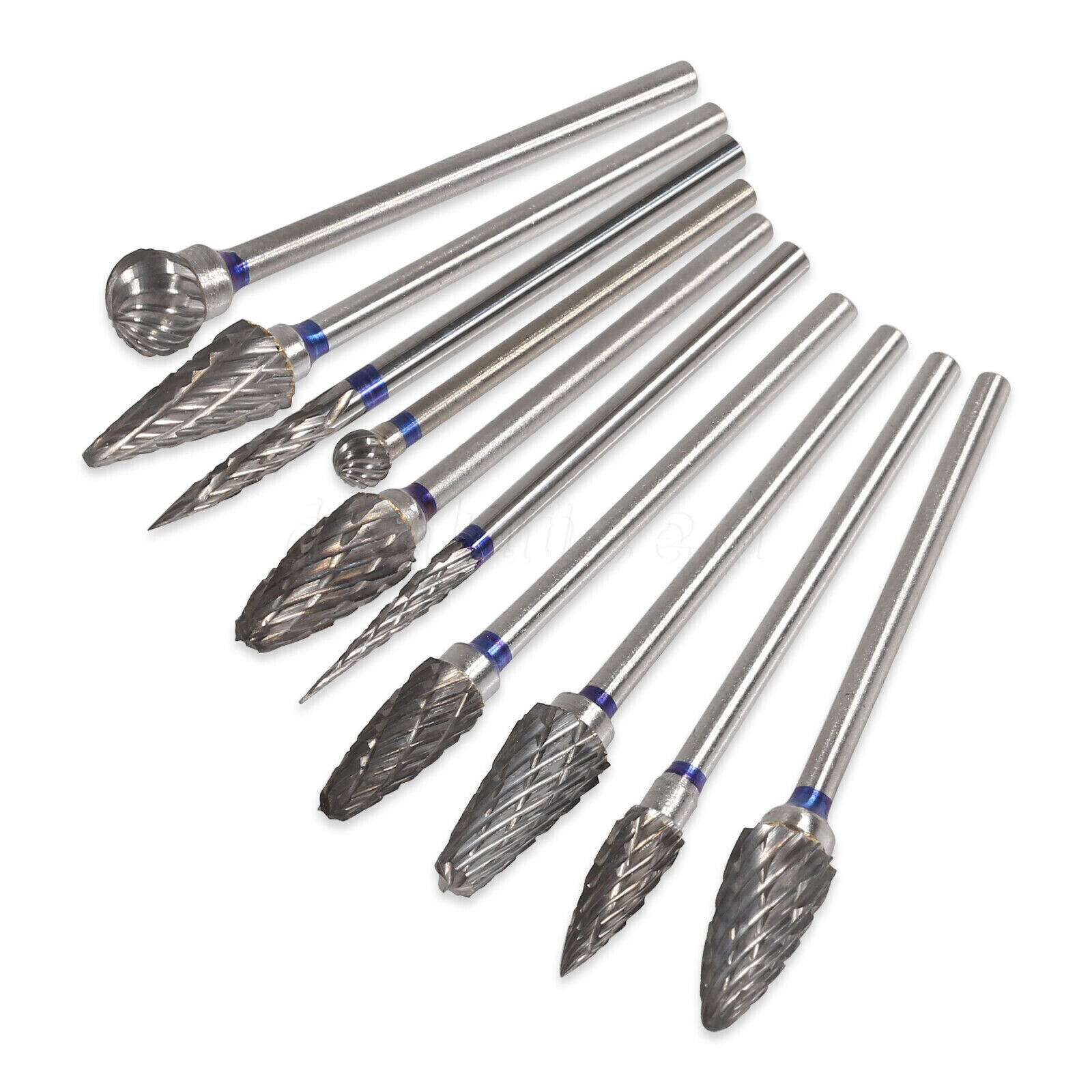 10 Pcs Tungsten Carbide HP Dental Acrylic Bur Drill Coarse Cutter 2.35mm Shank